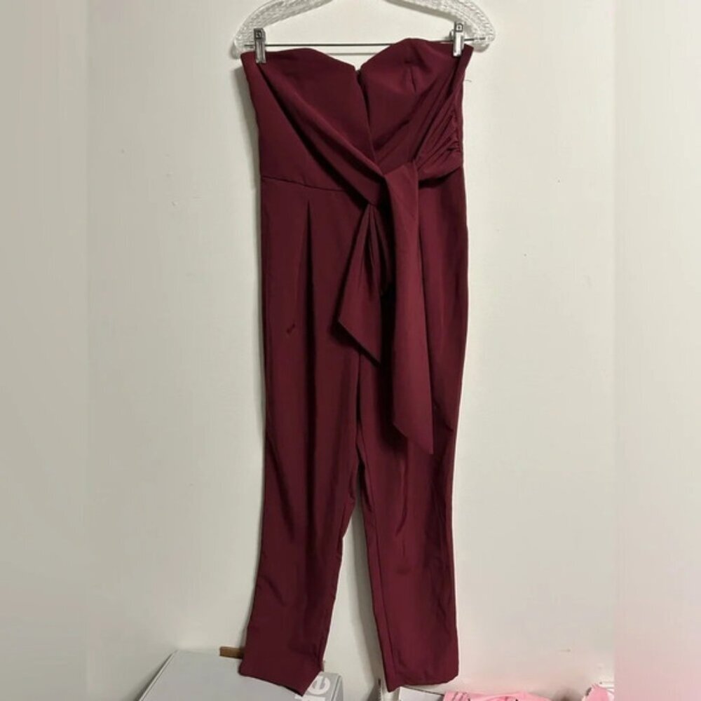 Mustard Seed Strapless Jumpsuit